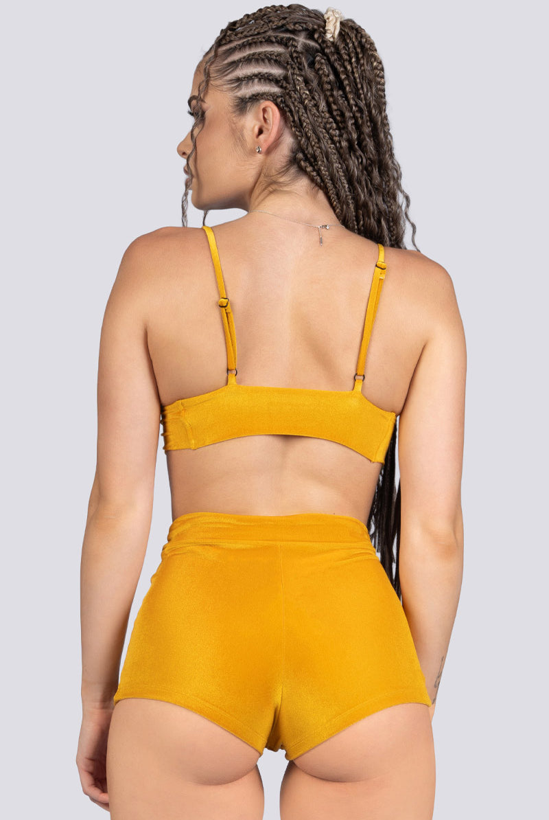 Mirra Velvet Bralette Top - Exotic Dancewear