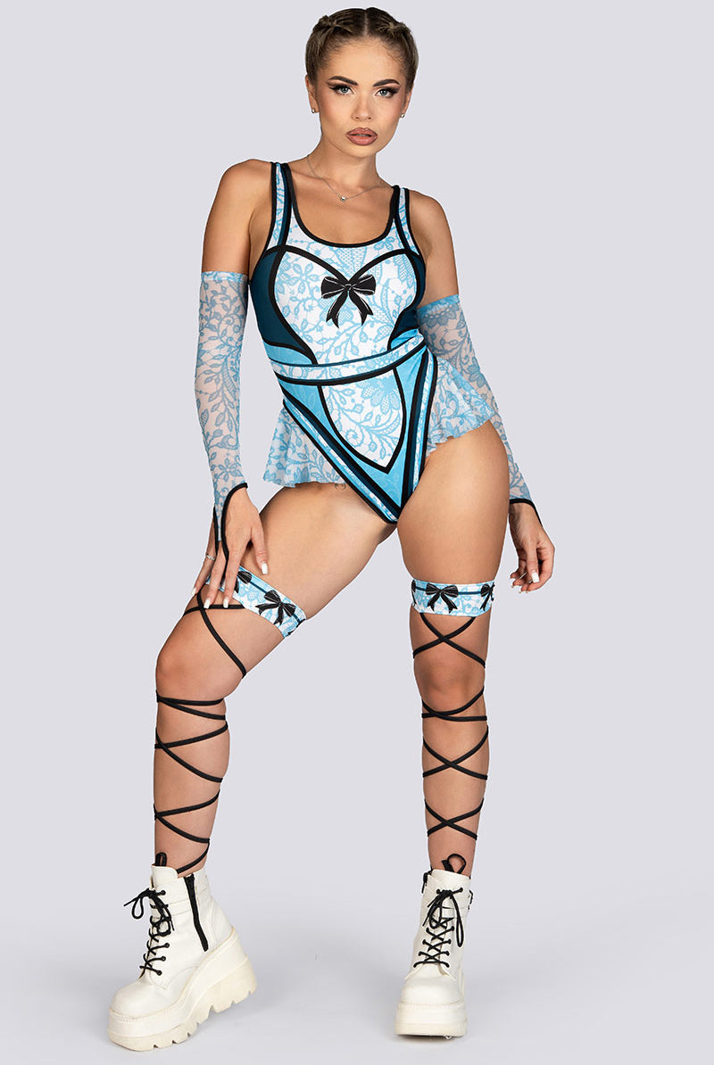 Miss Curiosity Balerina Bodysuit Rave Halloween Wear