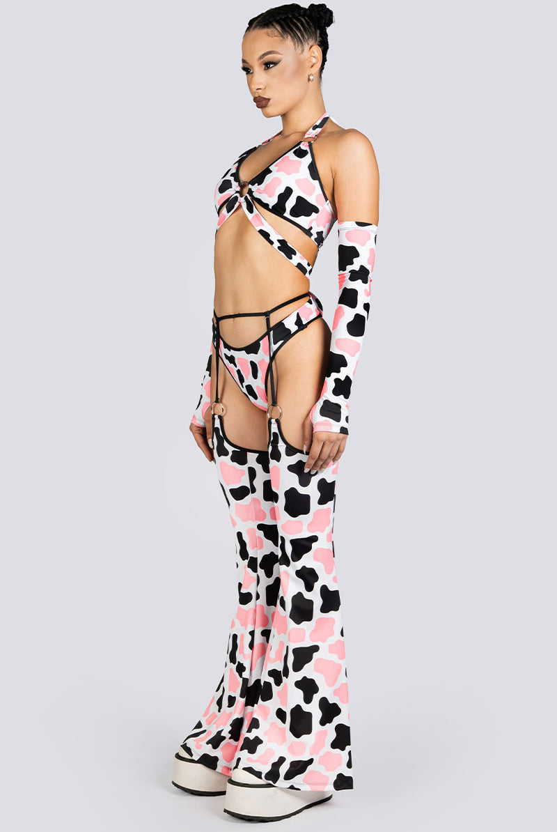 Moo Baby Thong Bikini Rave Halloween Wear