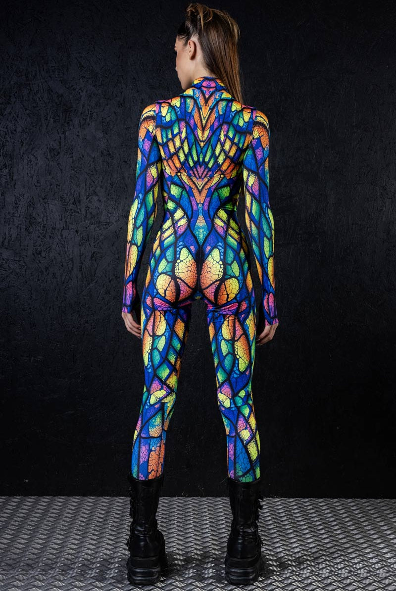 neon-chameleon-costume-back-view