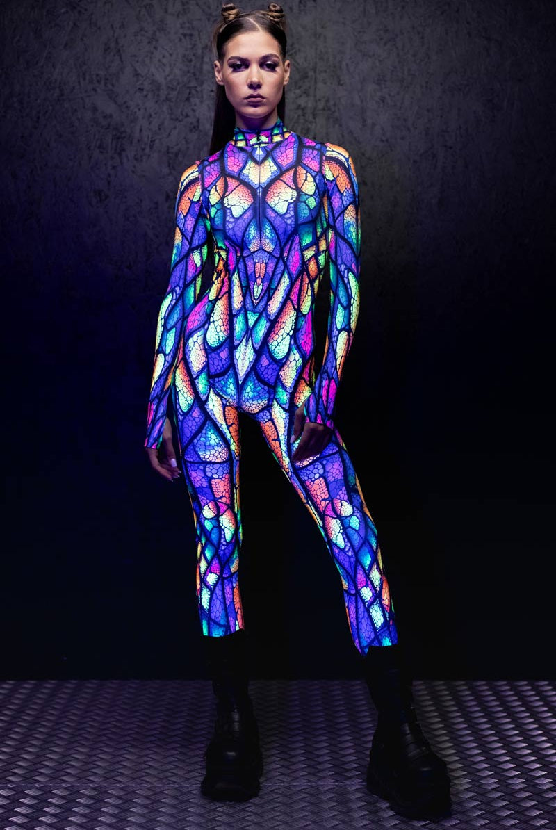 neon-chameleon-costume-front-view-uv