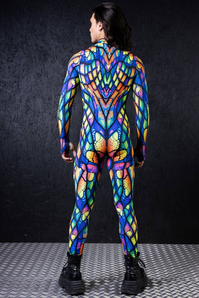 neon-chameleon-men-costume-back-view