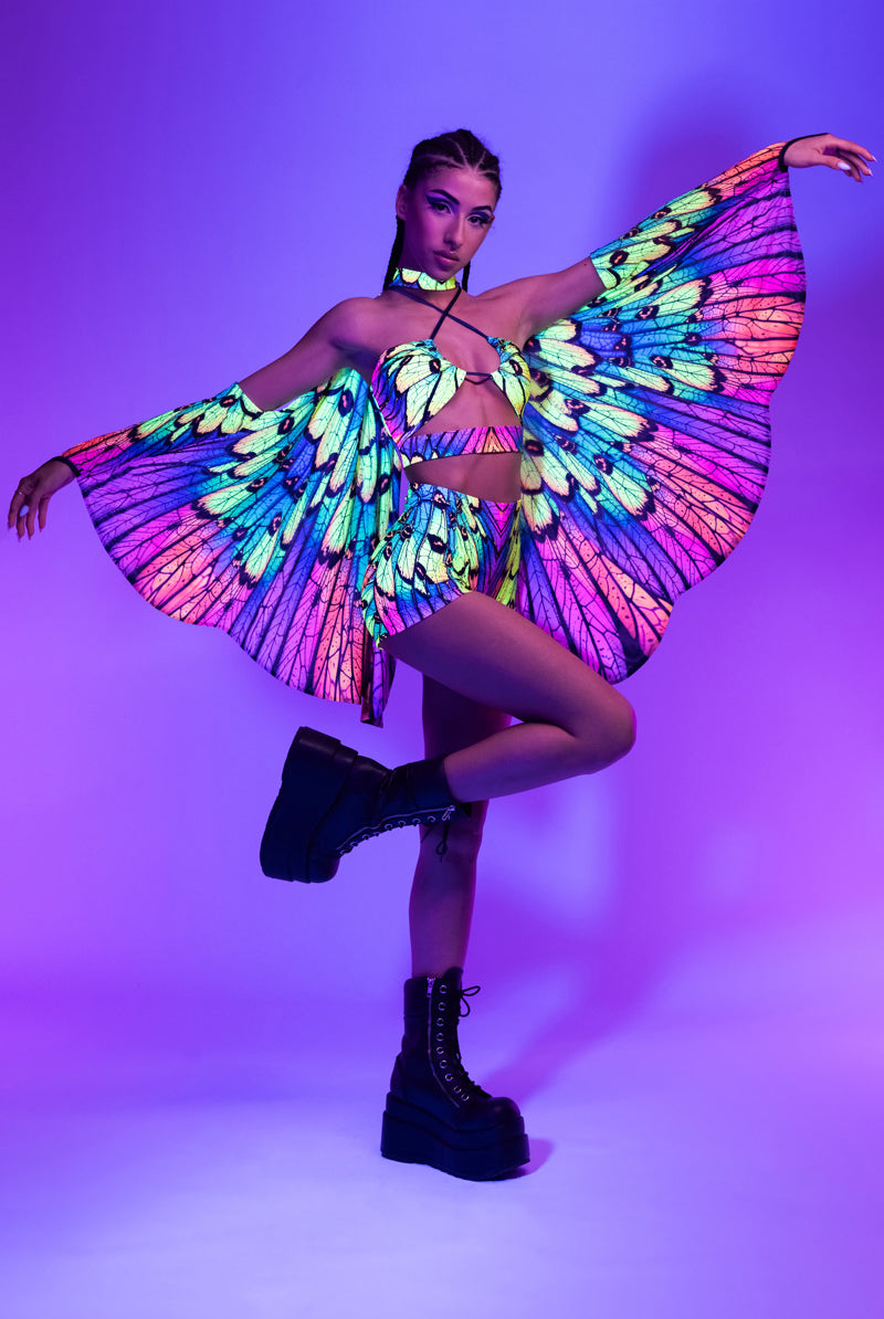 neon-nymph-v-string-crop-top-side-view-uv