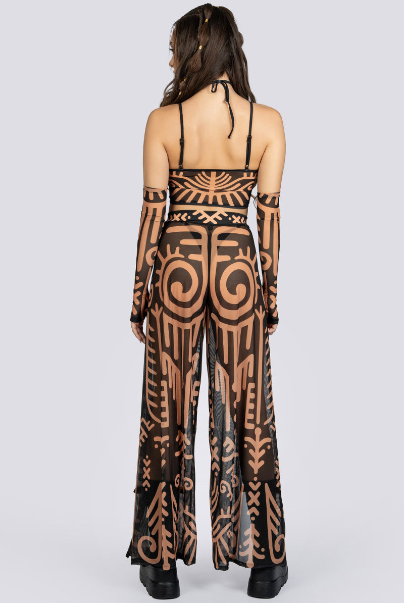 Nomad O Ring Cut Out Top Rave Outfit