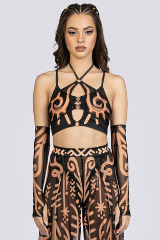 Nomad O Ring Cut Out Top Festival Wear