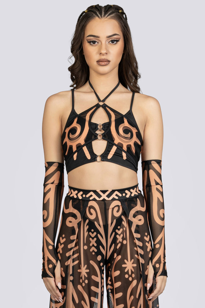 Nomad O Ring Cut Out Top Festival Wear