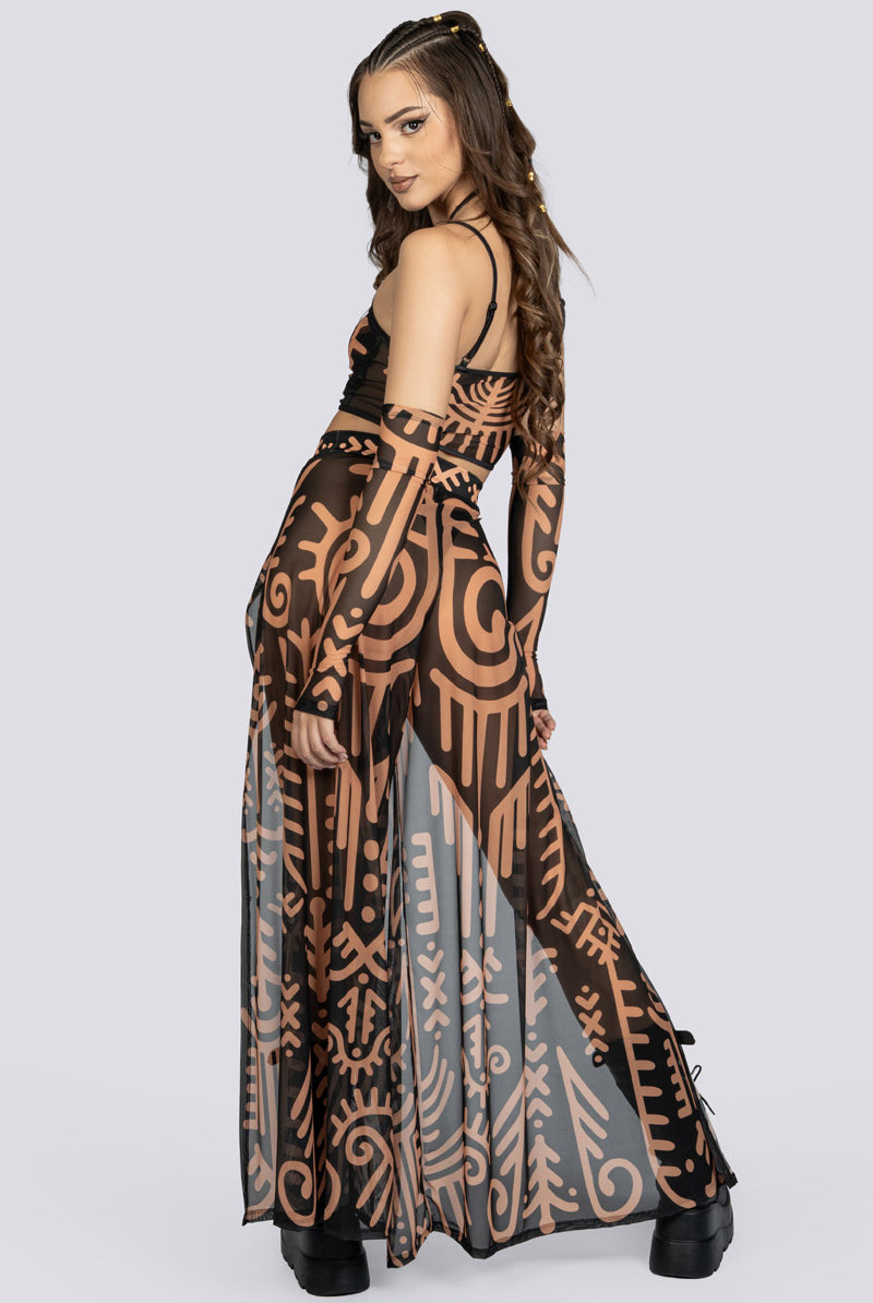 Nomad O Ring Cut Out Top Rave Clothing