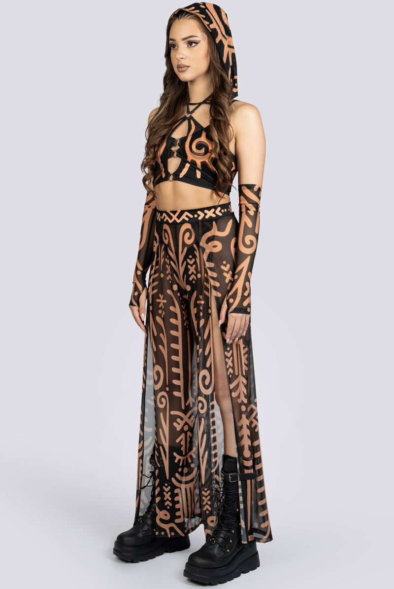 Nomad O Ring Cut Out Top Rave Wear