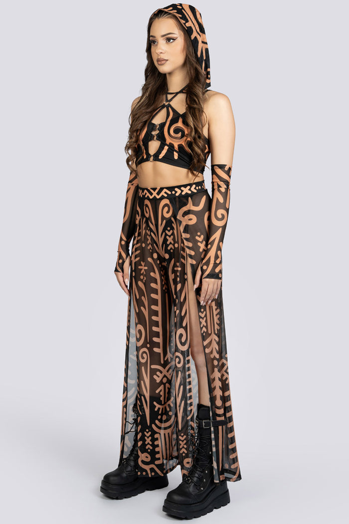 Nomad O Ring Cut Out Top Rave Wear