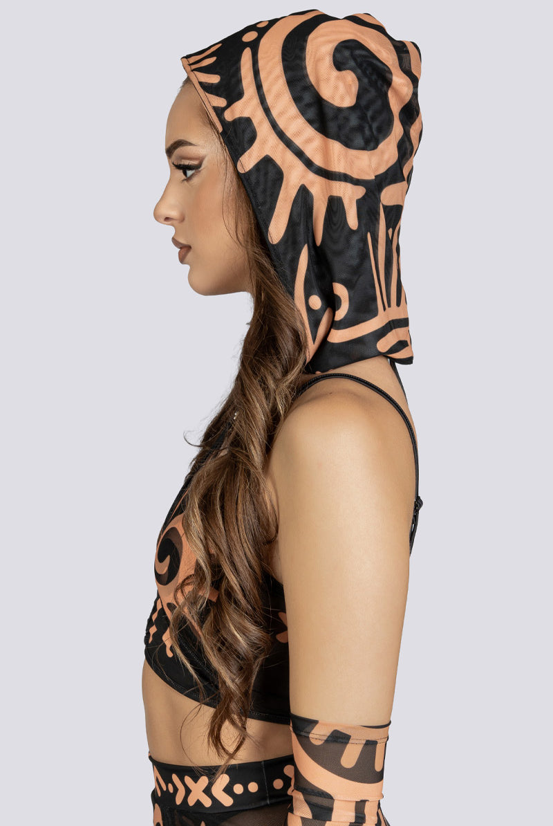 Nomad Rave Hood Rave Outfit