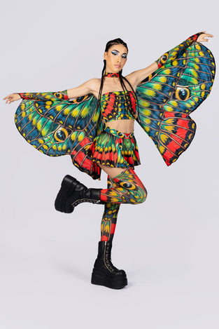 Rave Outfit Nymera Rave Mini Skirt Set Full View