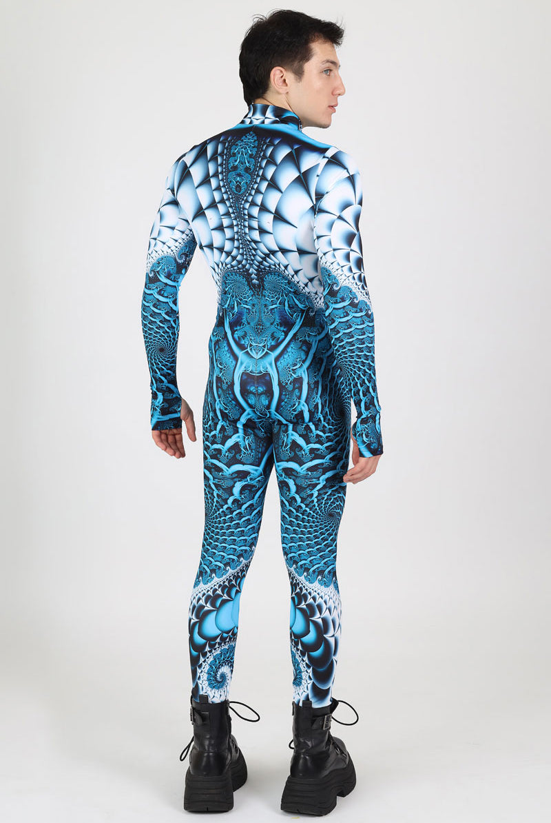 Ocean Love Men Costume Back View