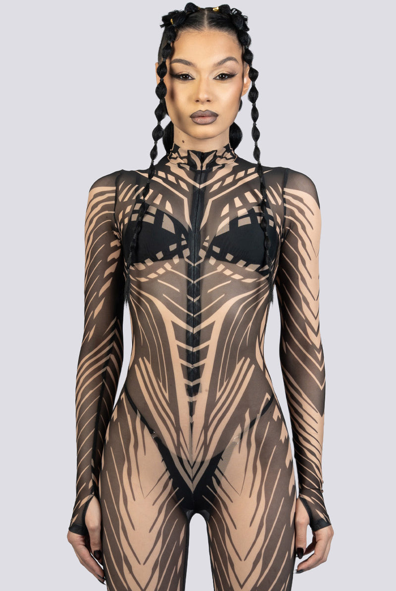Off Grid Mesh Costume Festival Wear