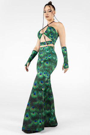 Peacock Bell Bottoms Side View