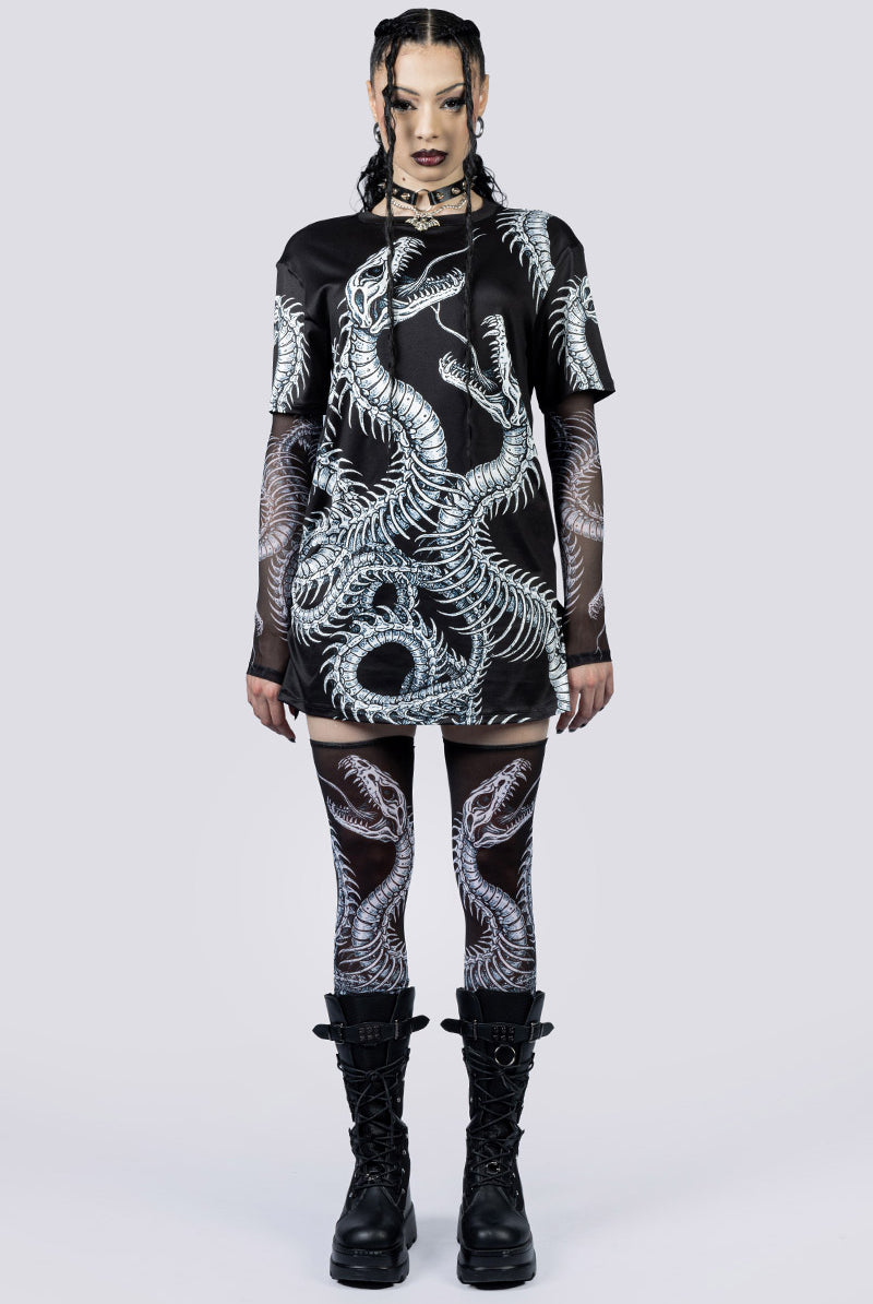Phantom Serpent Tee Shirt Dress Phantom Serpent Tee Shirt Dress