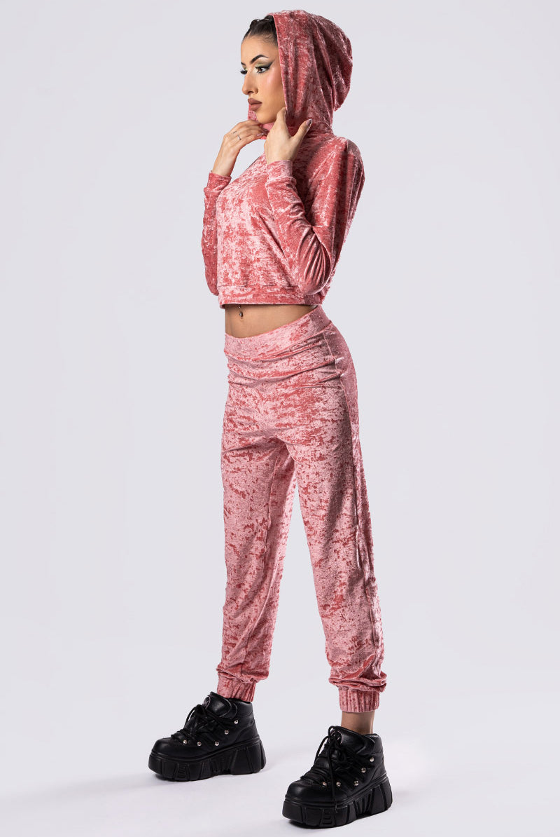 pink-champagne-joggers-pink-velvet-side-view