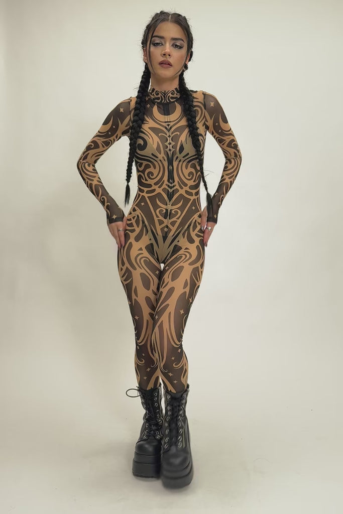Luna Mesh Costume Rave Clothing