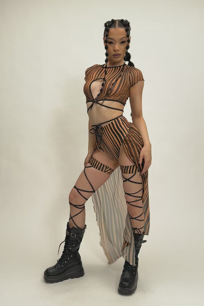 Dune Top & Skirt Festival Set