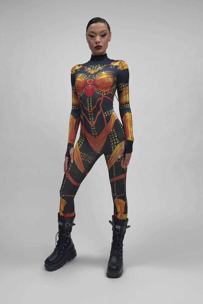 Daughter Of Ra Costume With Wings Halloween Style