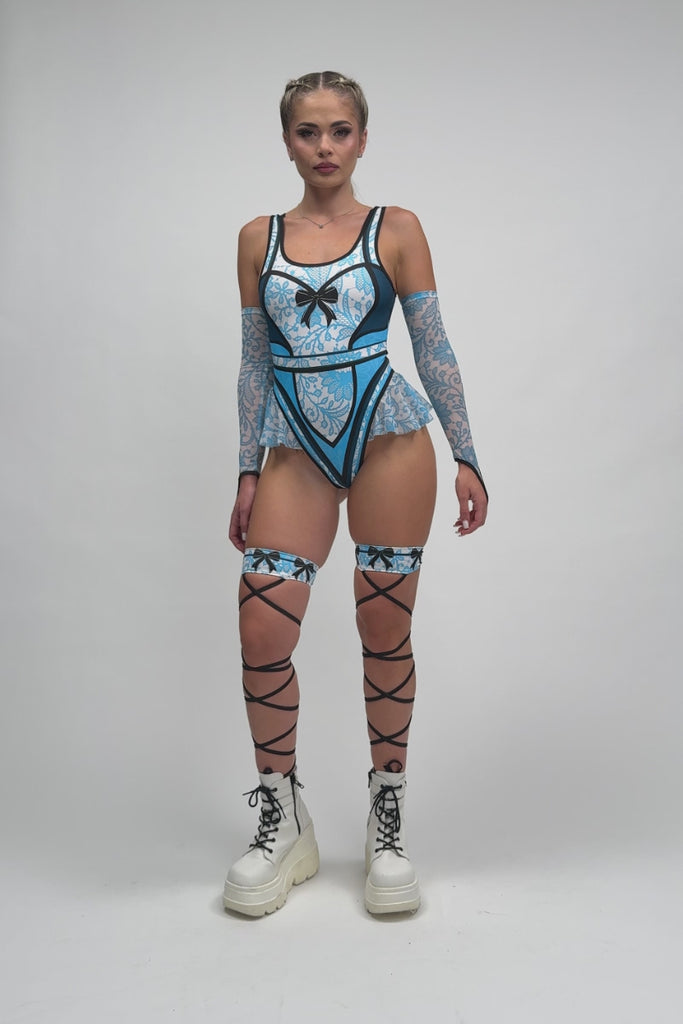 Miss Curiosity Balerina Bodysuit Rave Halloween Style
