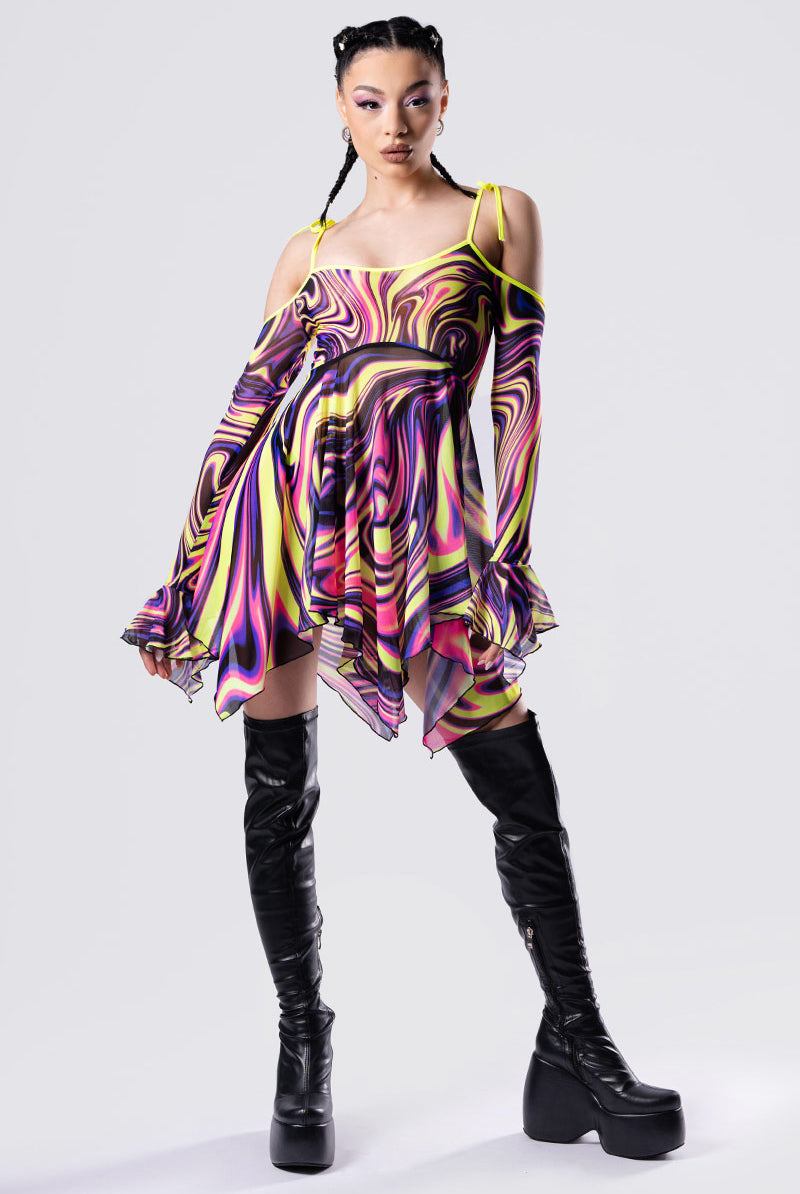 psychaotic-mesh-strappy-dress-front-view