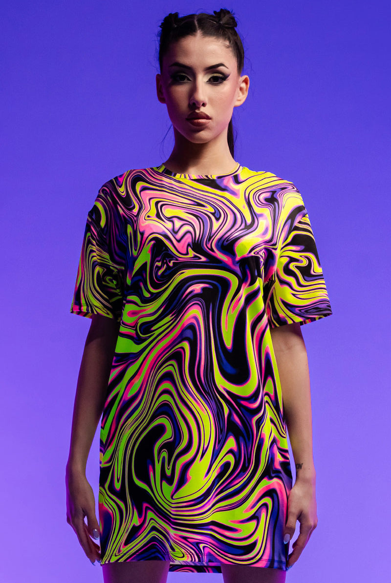 rave t shirt dress Clubbing & Rave Dresses