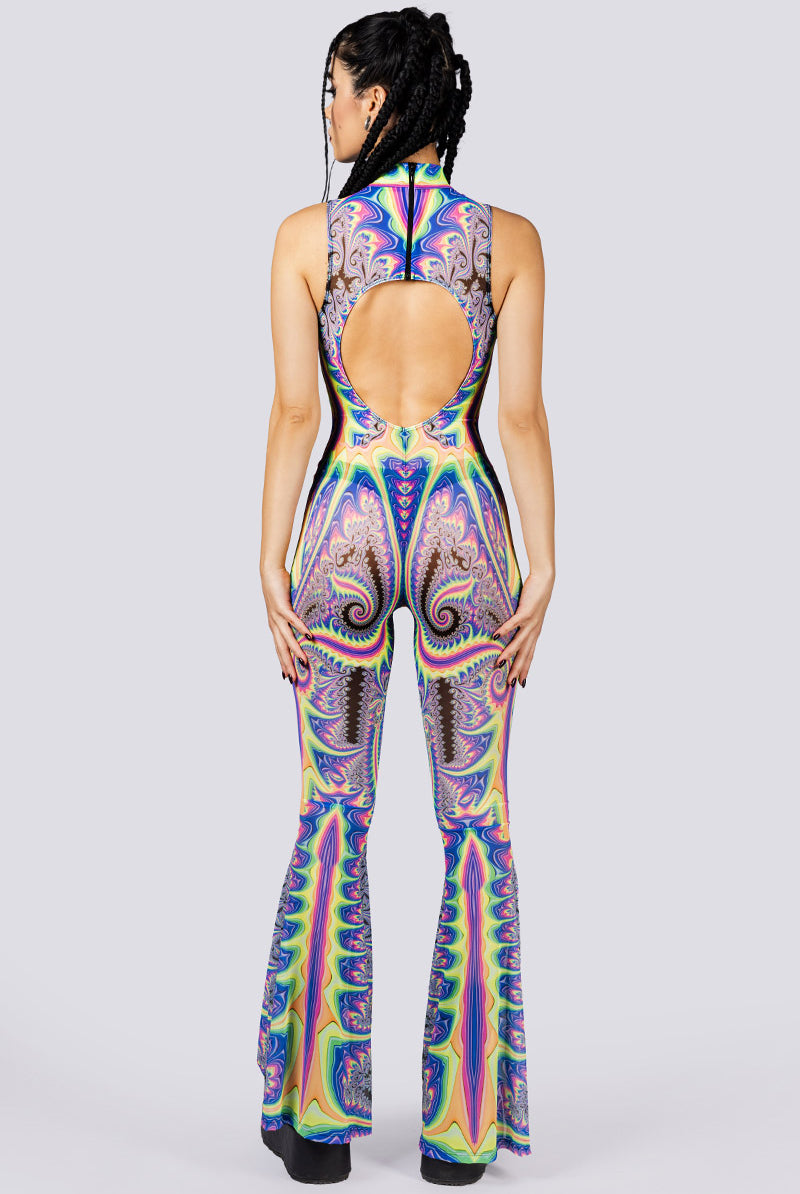 Psychedelica Rave Hood Back View