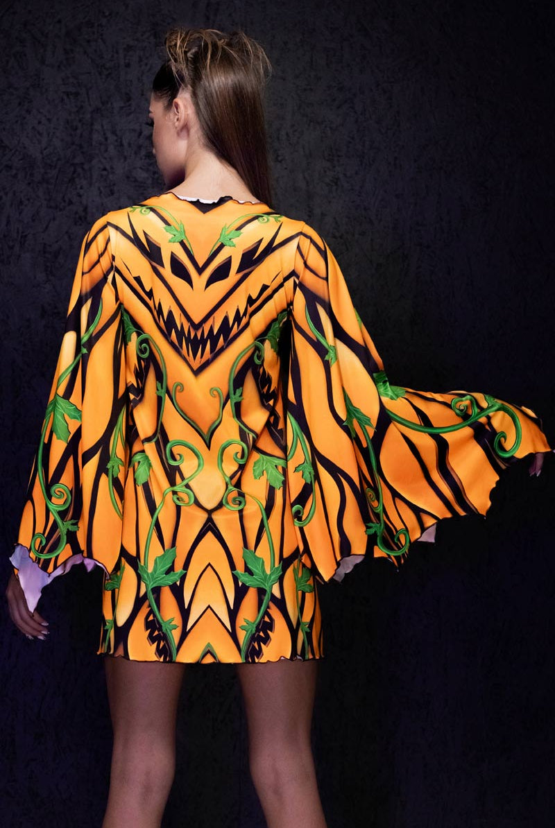 pumpkin-bell-sleeve-dress-back-view-uv