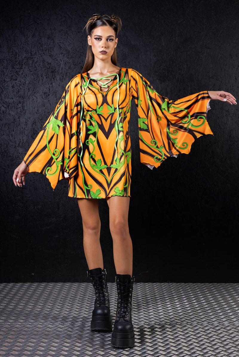 pumpkin-bell-sleeve-dress-full-view