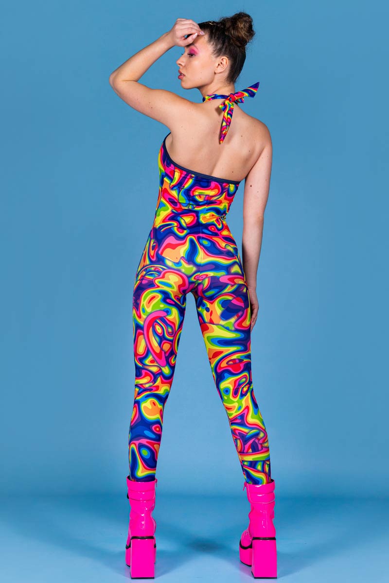 Rainbow Dreams Catsuit Back View