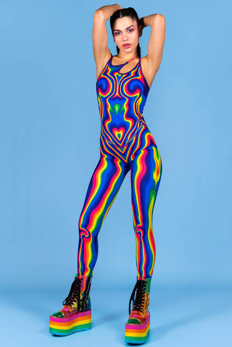 Rainbow Hypnosis Front View