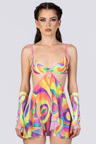 rainbow-mess-high-waisted-shorts-set-close-view