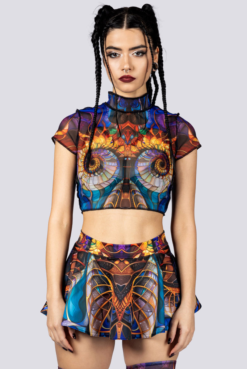 Relica Mini Skirt Set Front View