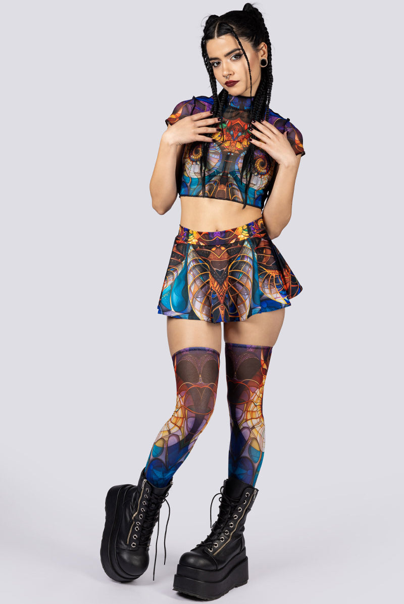 Relica Mini Skirt Set Full View