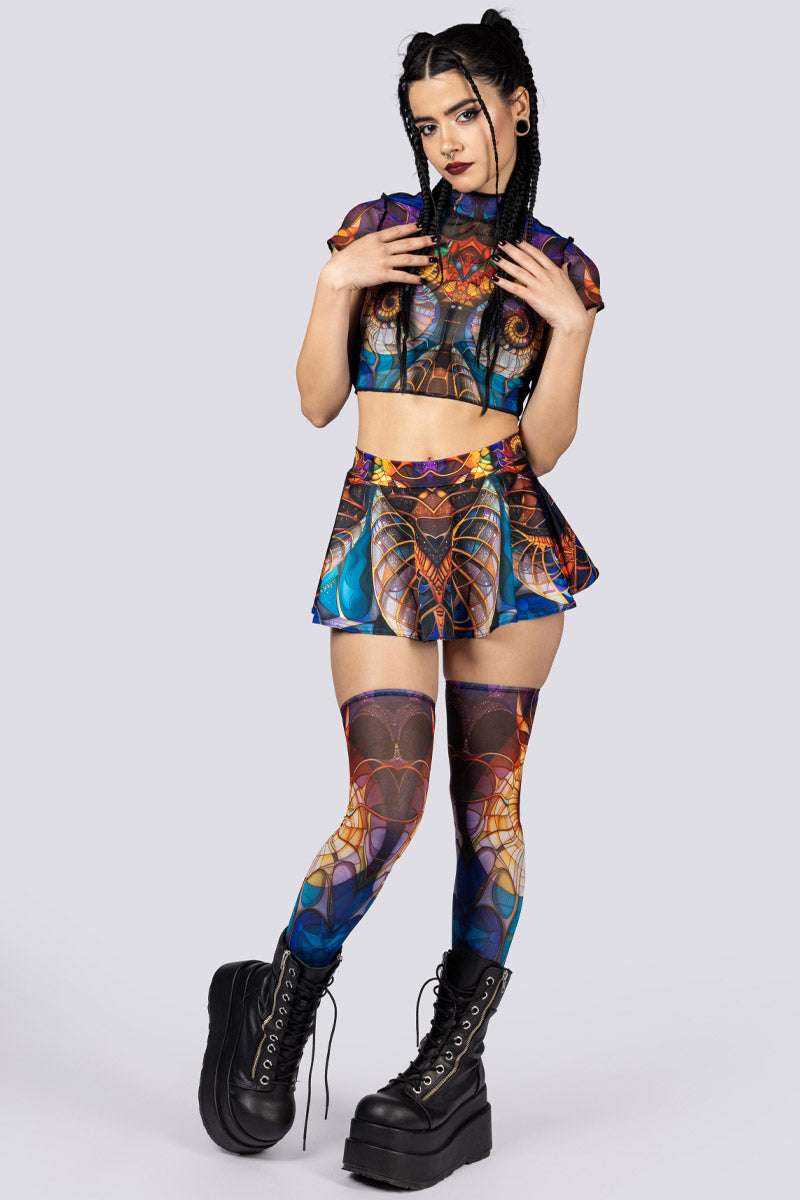 Relica Mini Skirt Set Full View