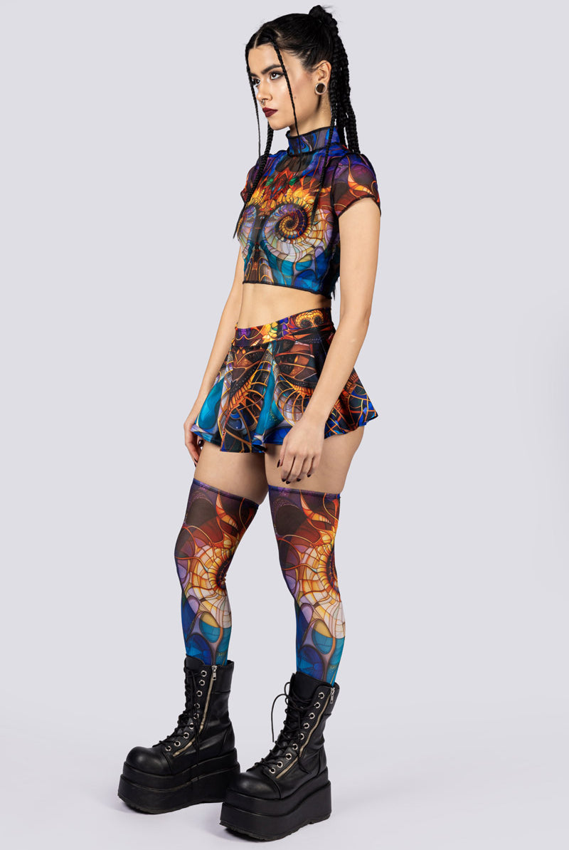 Relica Mini Skirt Set Side View