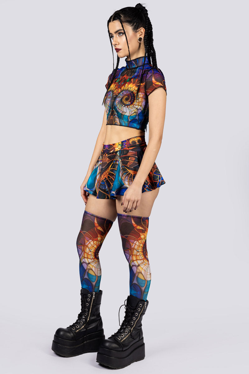 Relica Mini Skirt Set Side View