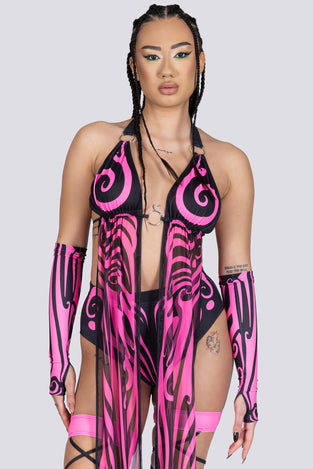 Rave Outfit Ritual Temptres Maxi Scarf Top