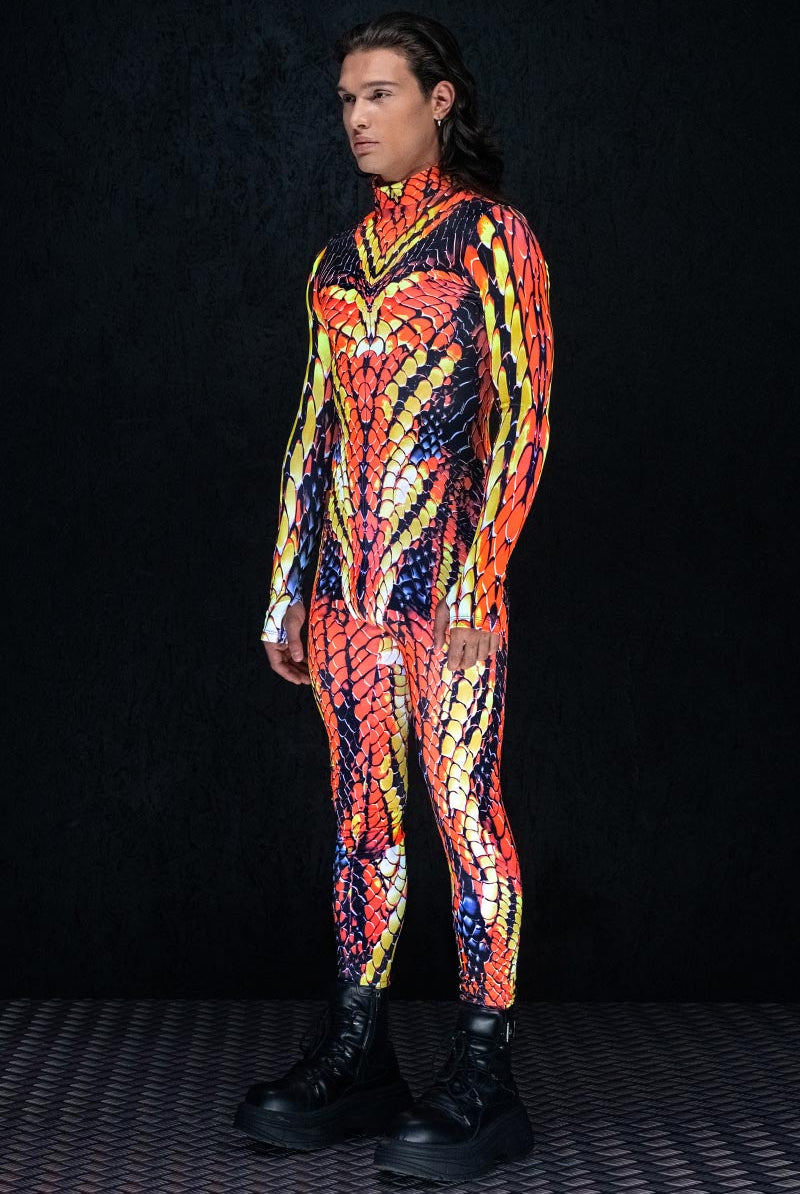 Sand Viper Men's Costume UV Side View