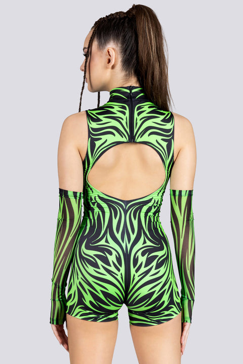 Rave Outfit Savage Aura Rave Romper