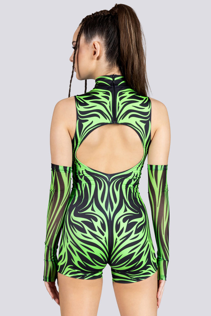 Rave Outfit Savage Aura Rave Romper