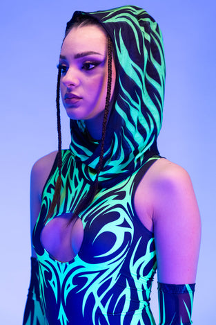 Savage Aura Rave Hood