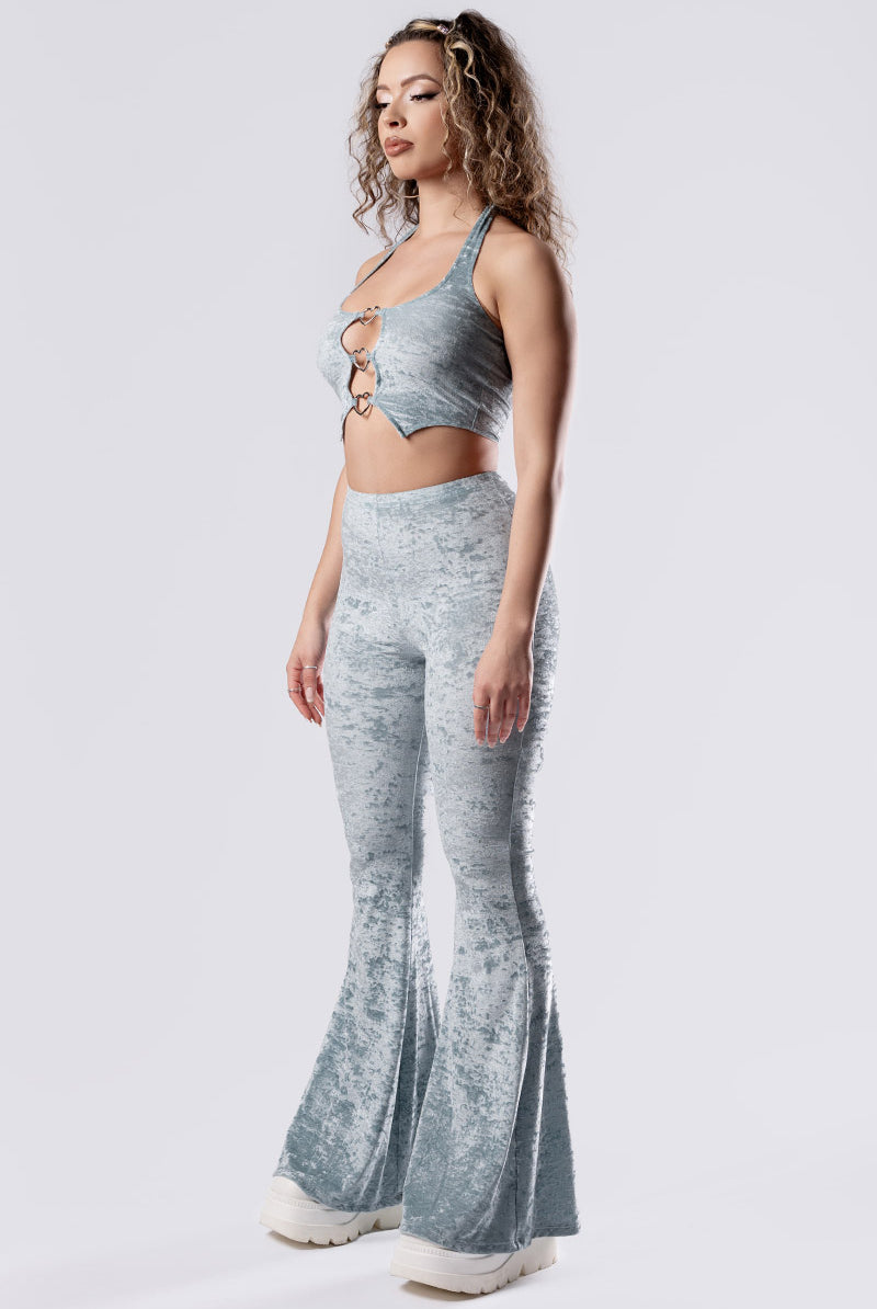 sea-foam-flare-pants-blue-velvet-side-view