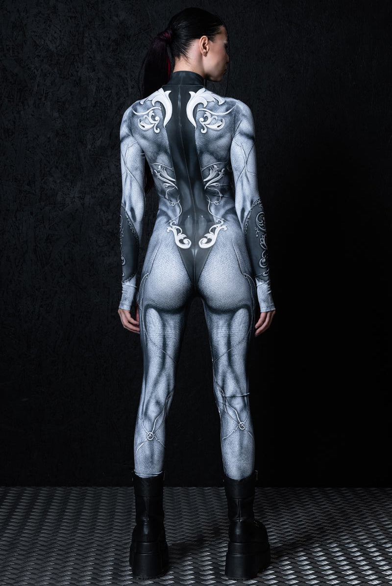 Shadow Guardian Costume Back View