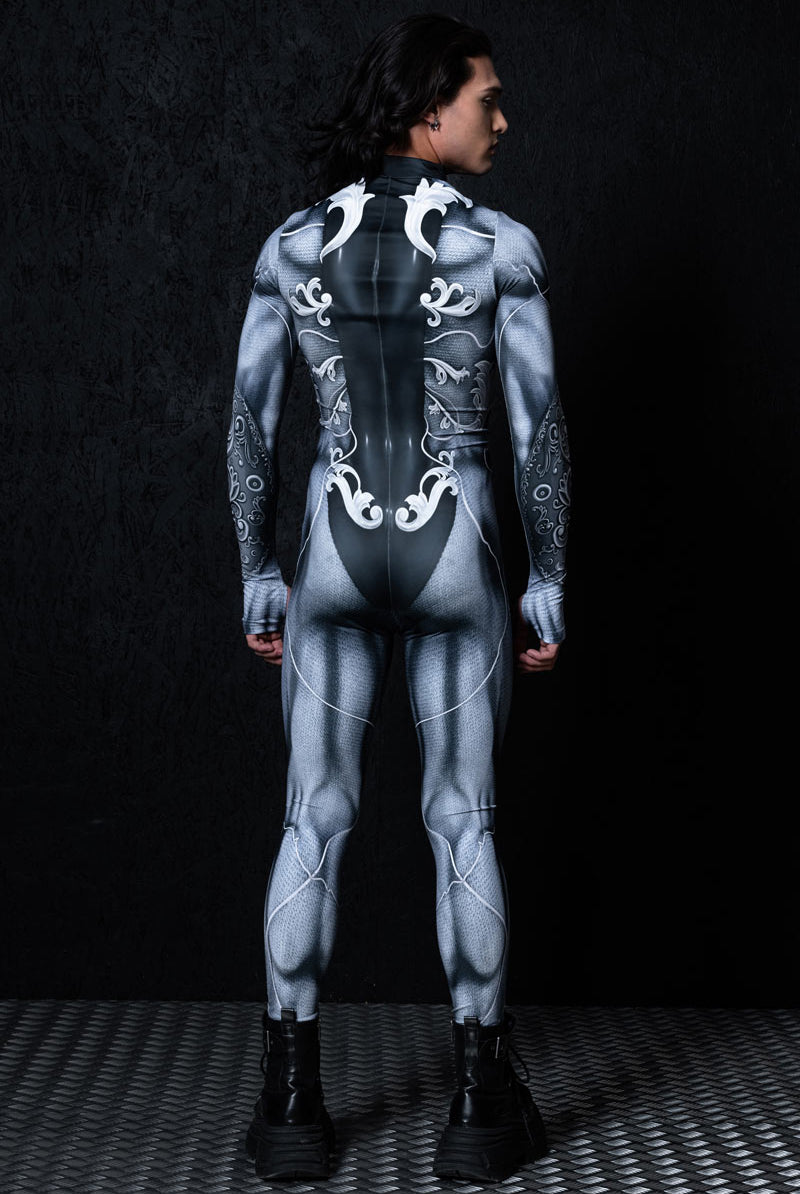 Shadow Guardian Men's Costume Back View