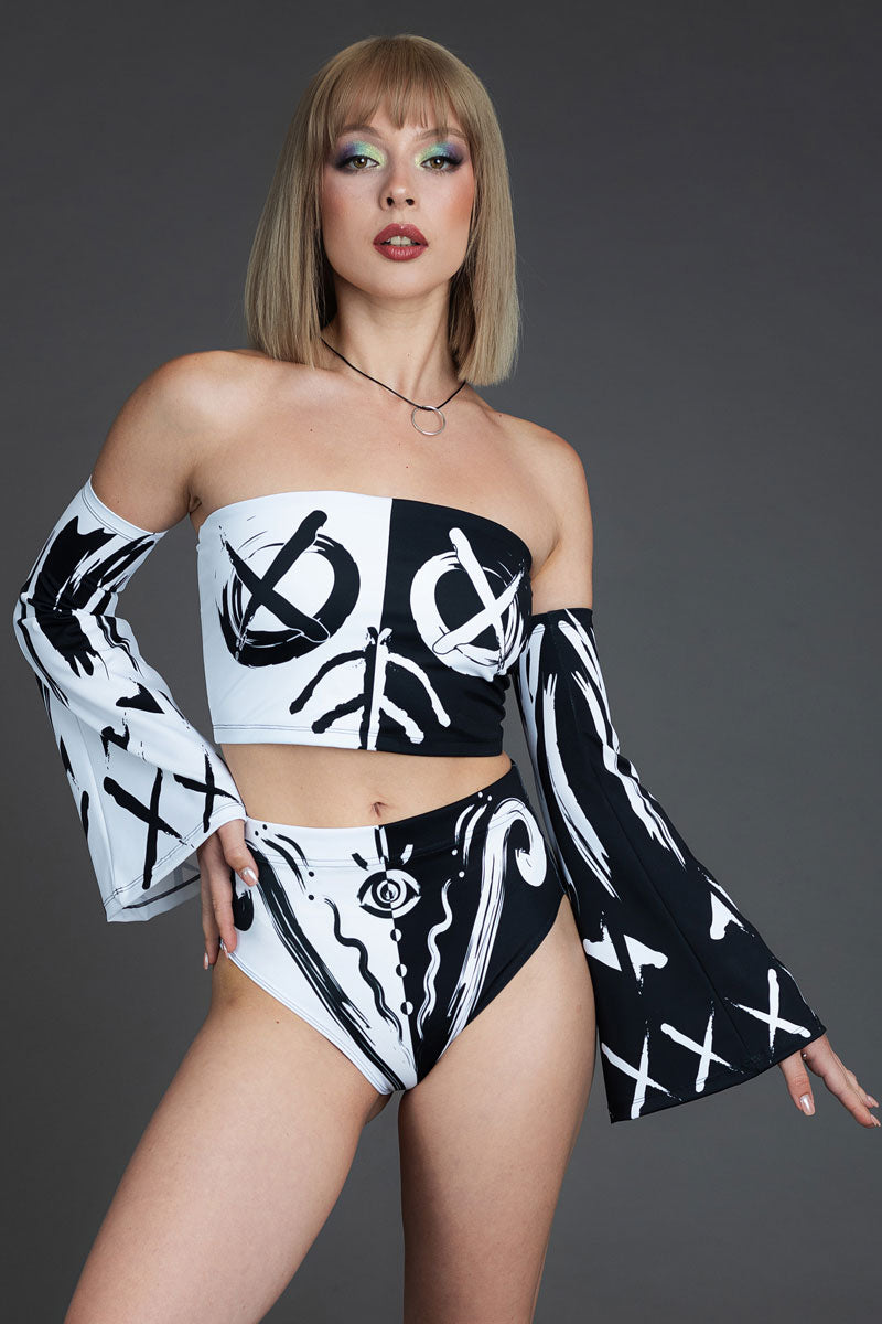 Shaman Dance Boob Tube Top