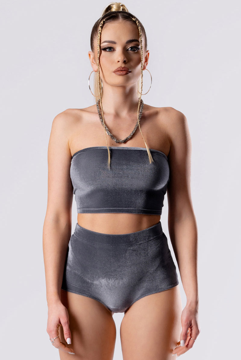 silver-sass-booty-shorts-grey-velvet-close-view