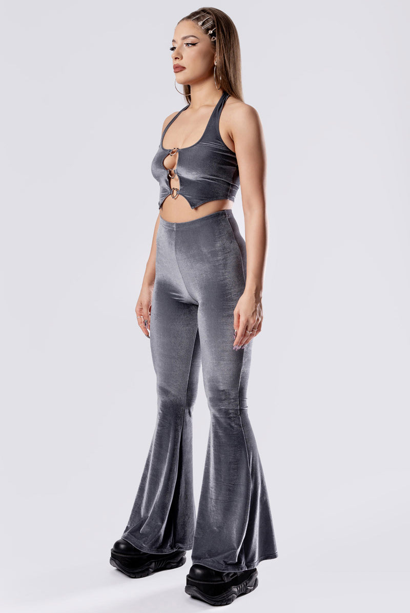 silver-sass-flare-pants-grey-velvet-side-view