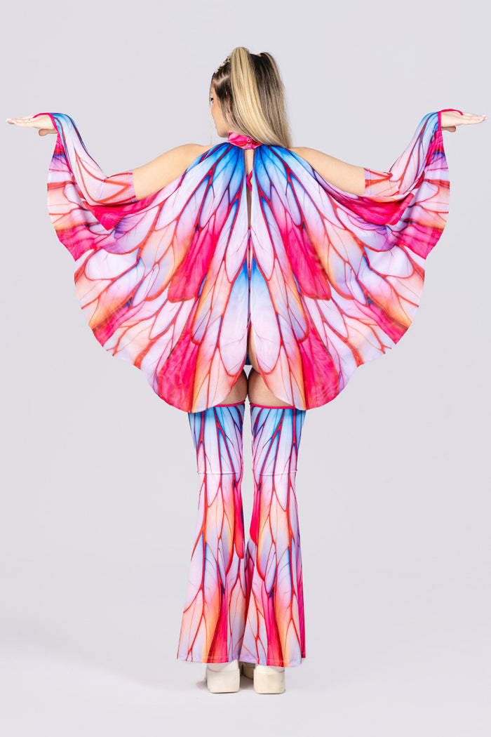 Rave Outfit Skyblush Fairy O Ring Chaps Set Back View