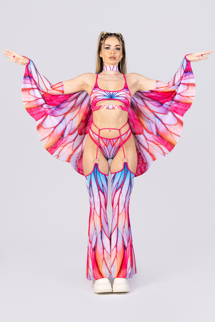 Rave Outfit Skyblush Fairy O Ring Chaps Set Full View